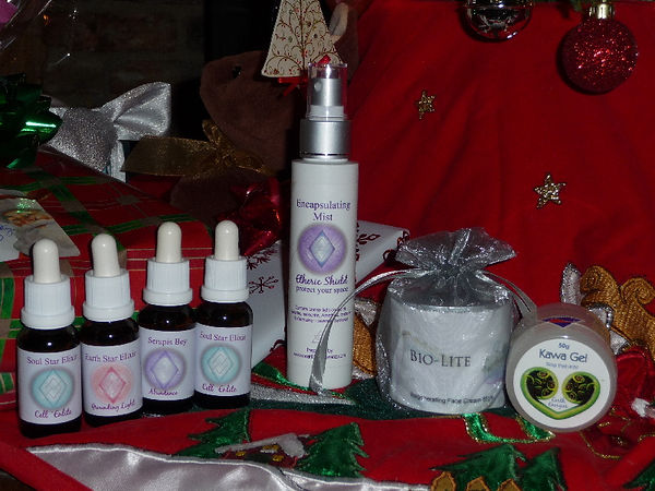 Body mists infused with Selenite Powder
